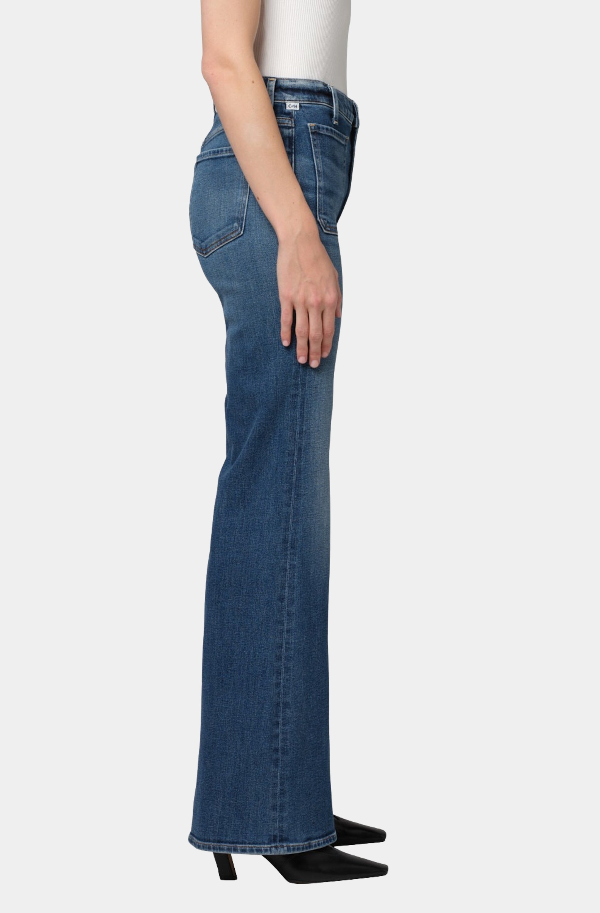Kimberly Patch Pocket Flare