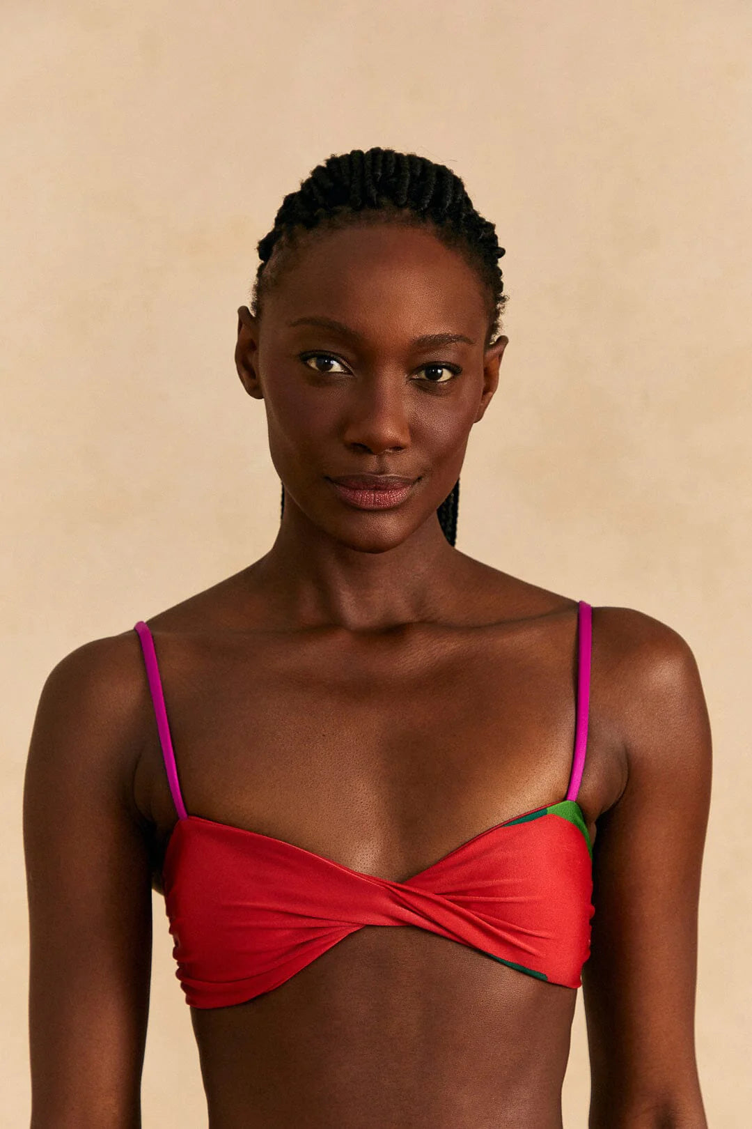 Colorful Leaves Bikini Top
