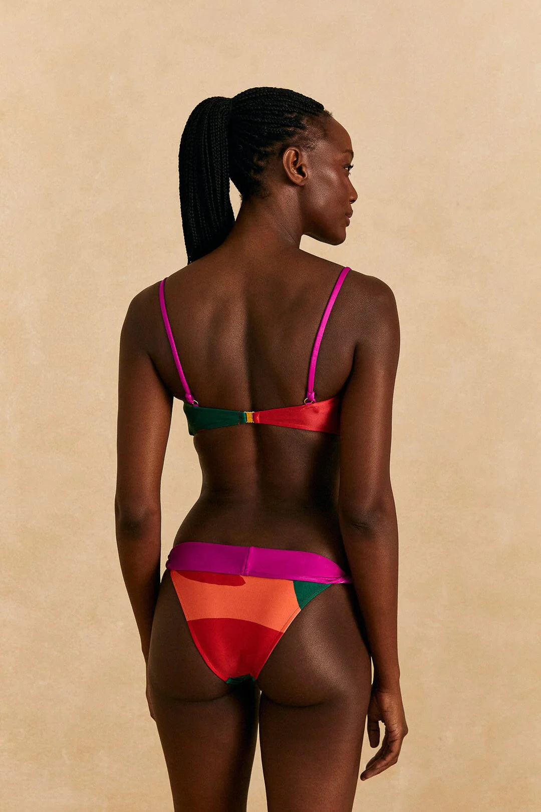 Colorful Leaves Bikini Bottom
