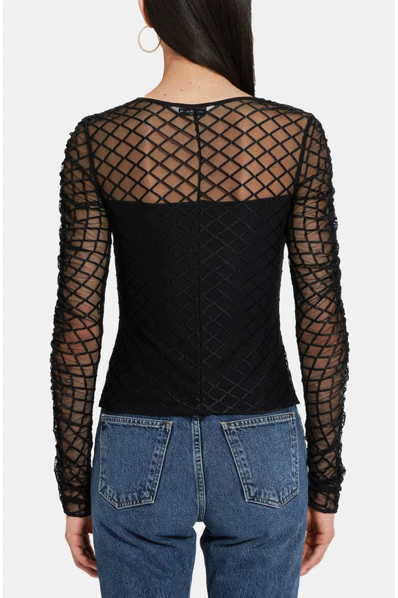Safira Top in Mesh