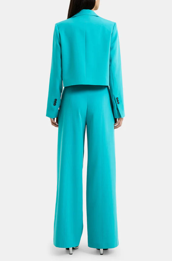 Echo Crepe Wide Leg Trousers