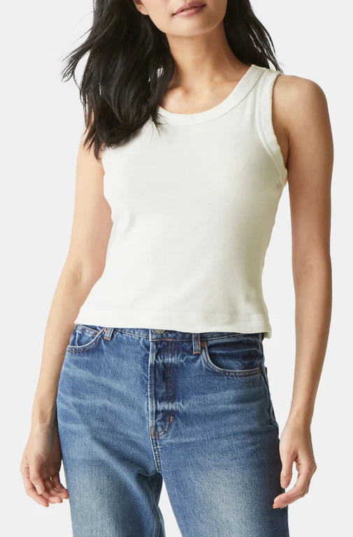 Mina Wide Binding Crop Tank
