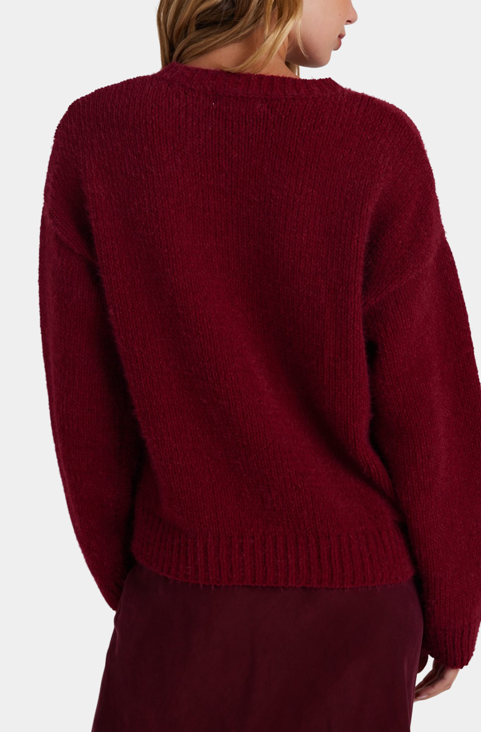 Drop Shoulder Sweater