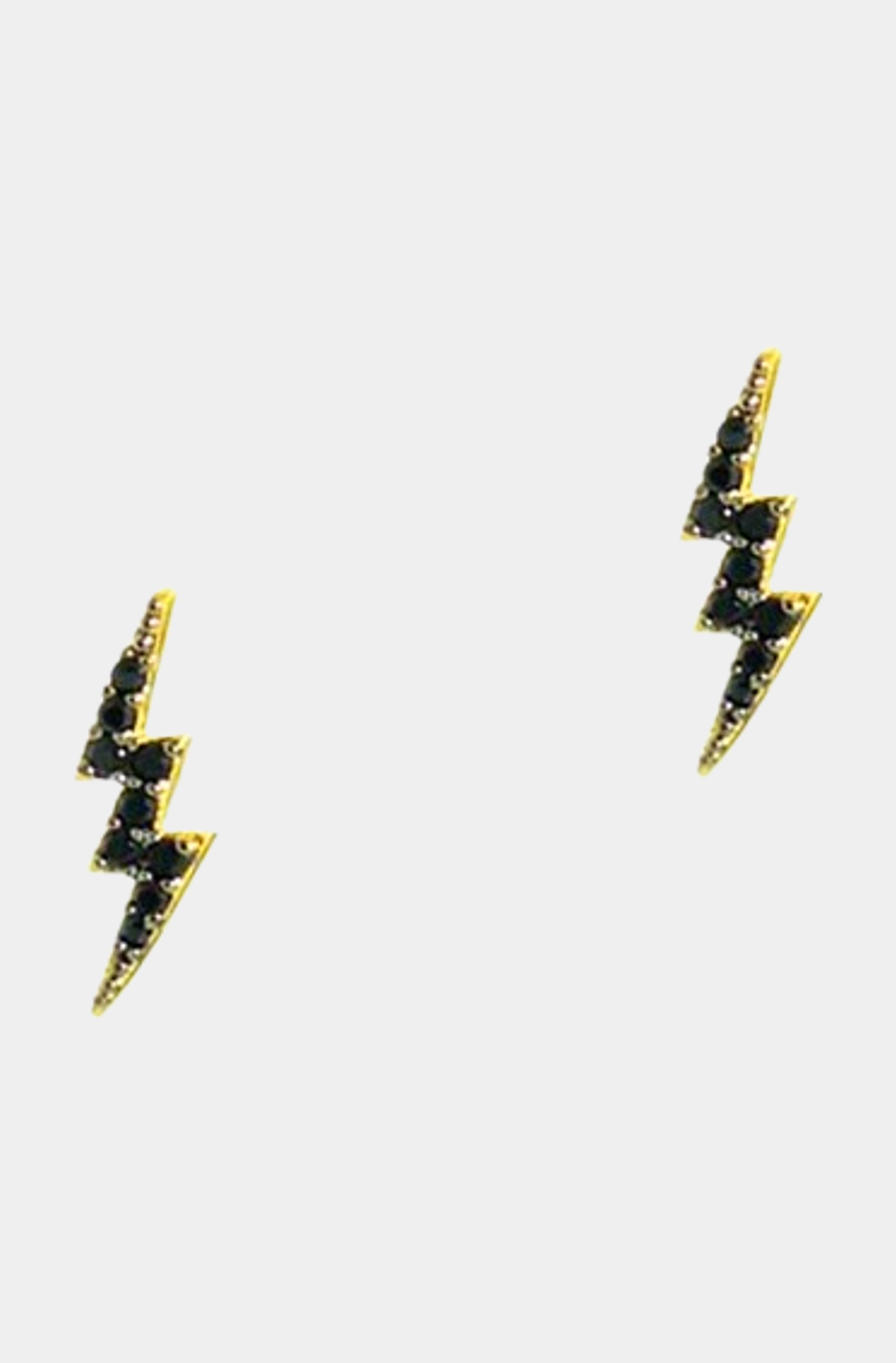 Cz Thunder Post Earring