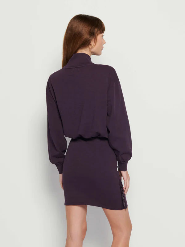 Lisa Mock Neck Mini Dress