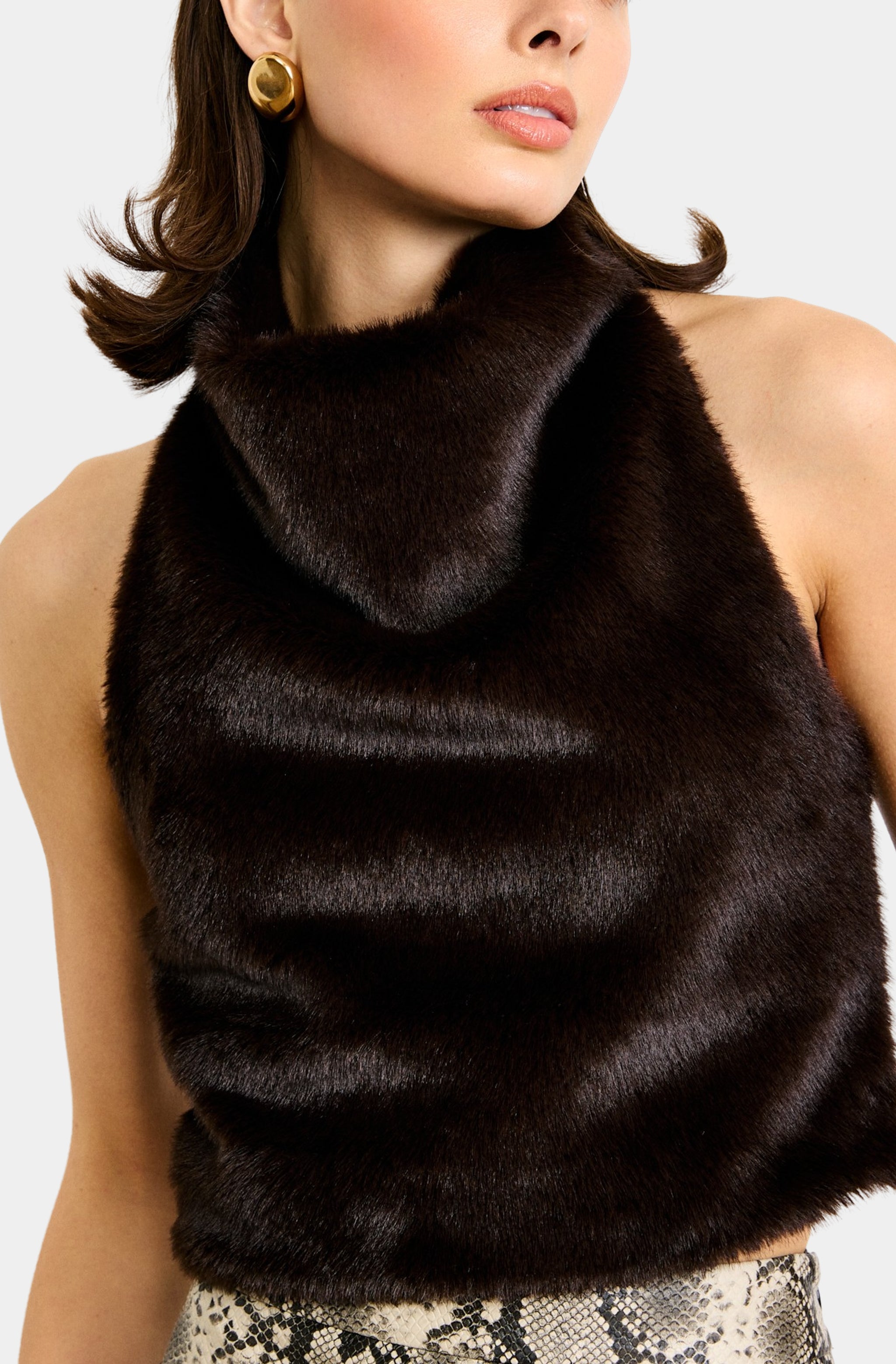 Cassidy Faux Fur Top