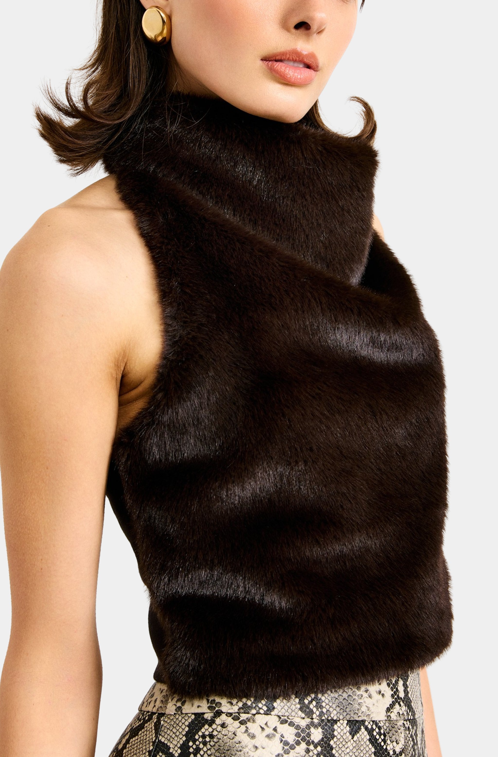 Cassidy Faux Fur Top