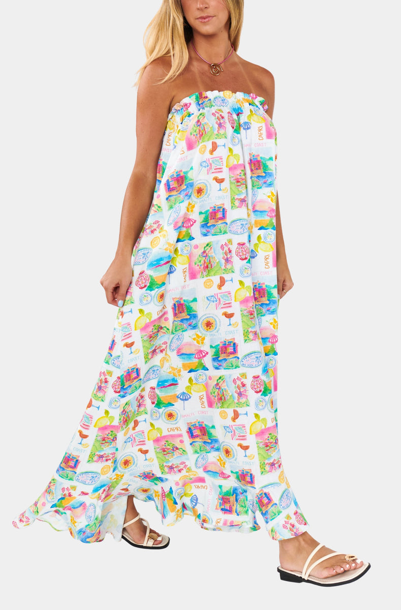 Around The World Maxi Dress – Hemline The Woodlands