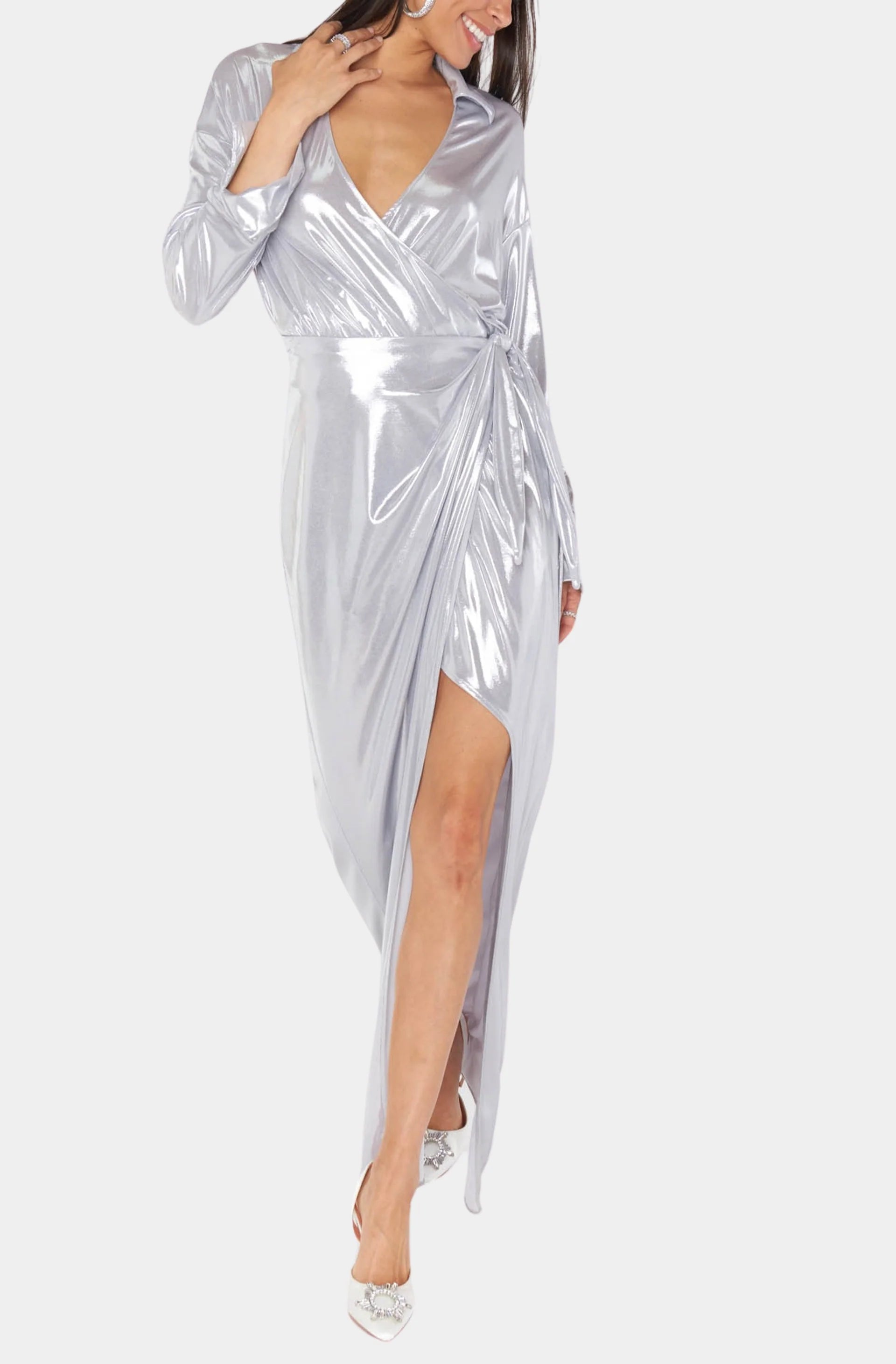 Clara Collared Maxi