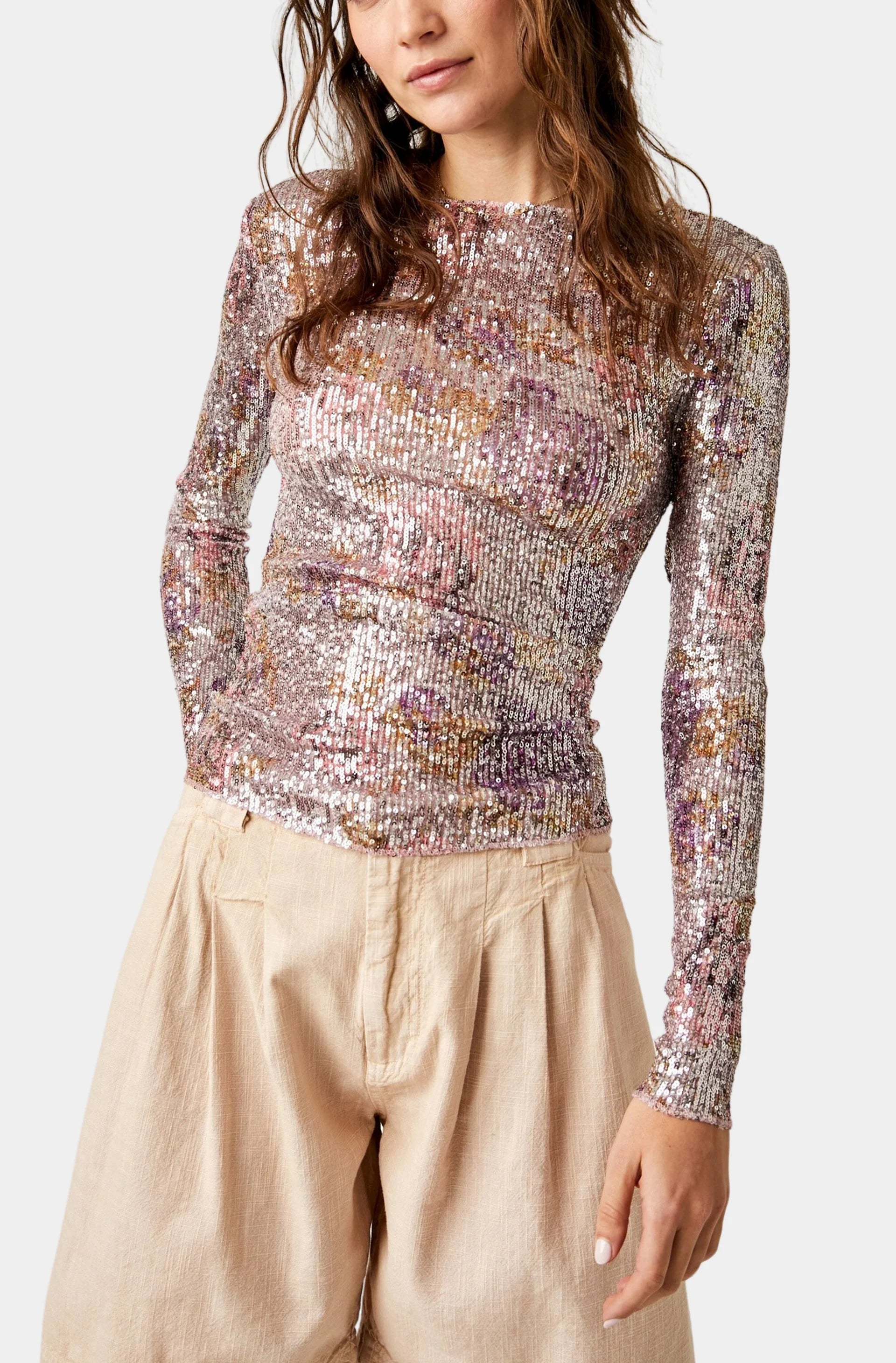 Printed Gold Rush Top