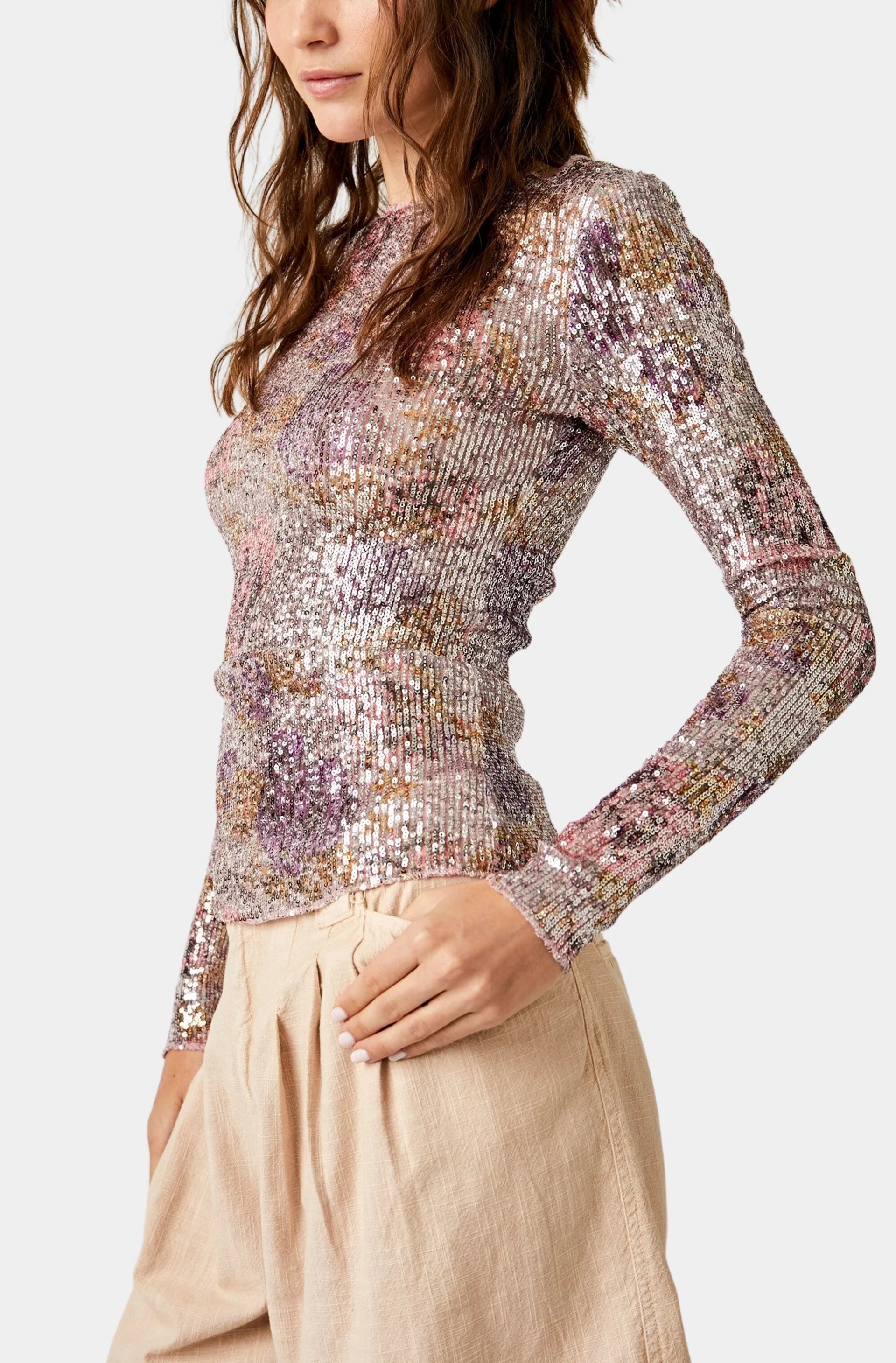 Printed Gold Rush Top