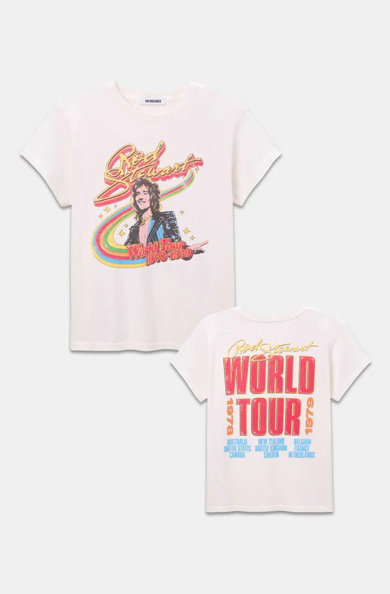 Rod Stewart Rainbow Tour Tee