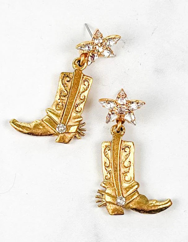 Boots Earrings