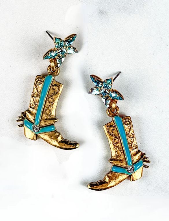 Boots Earrings
