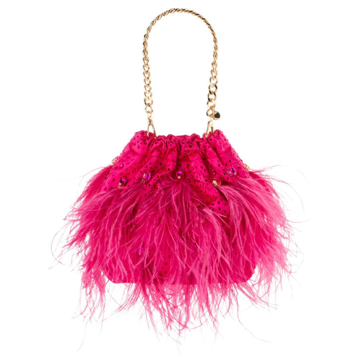 Livvy Feather Pouch