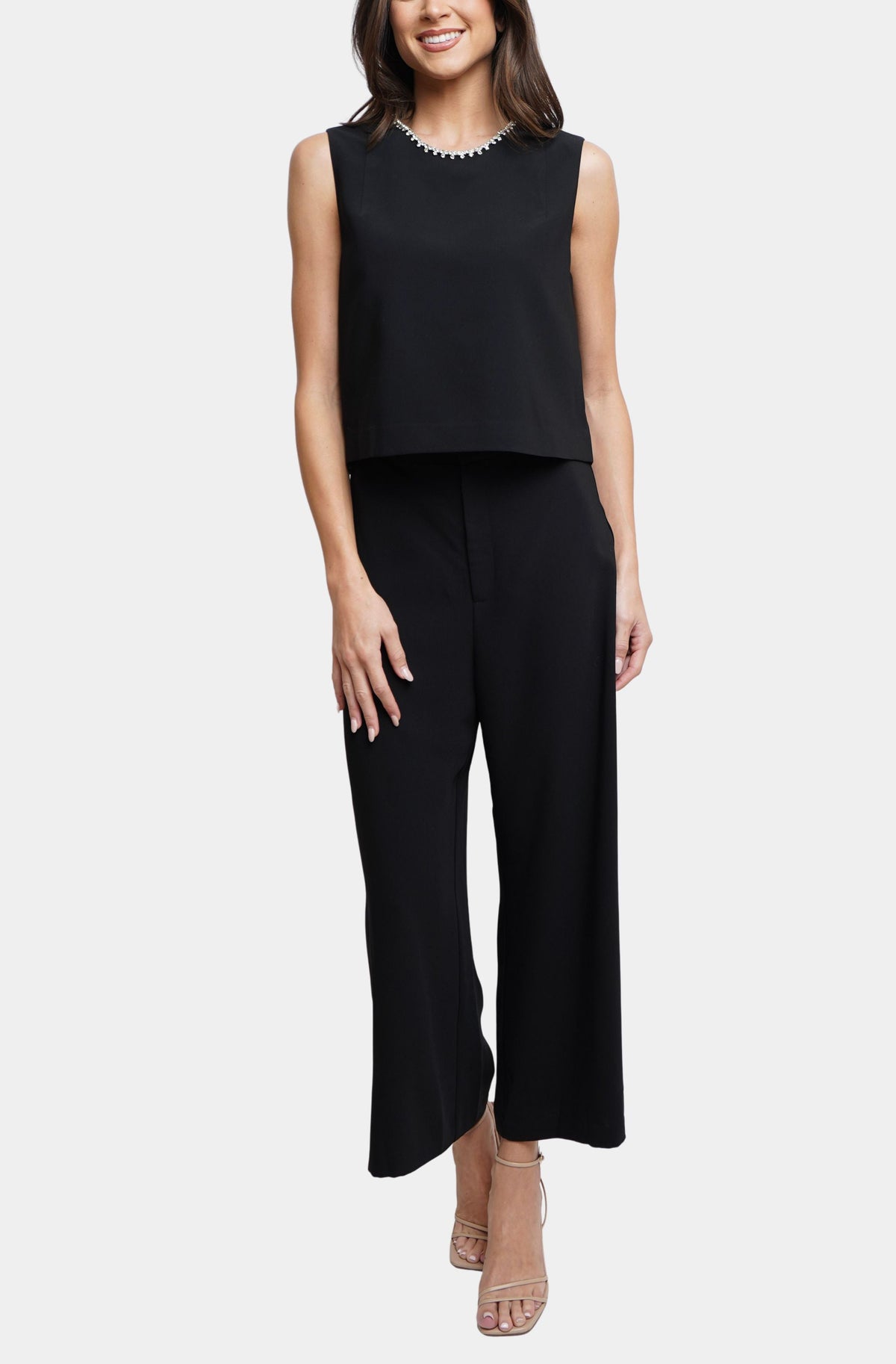 Hemline Exclusive Tompkins Cropped Pant