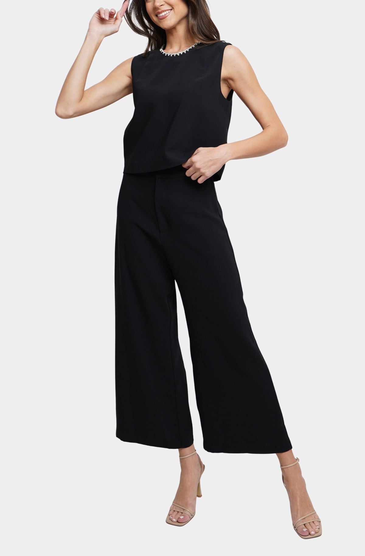 Hemline Exclusive Tompkins Cropped Pant