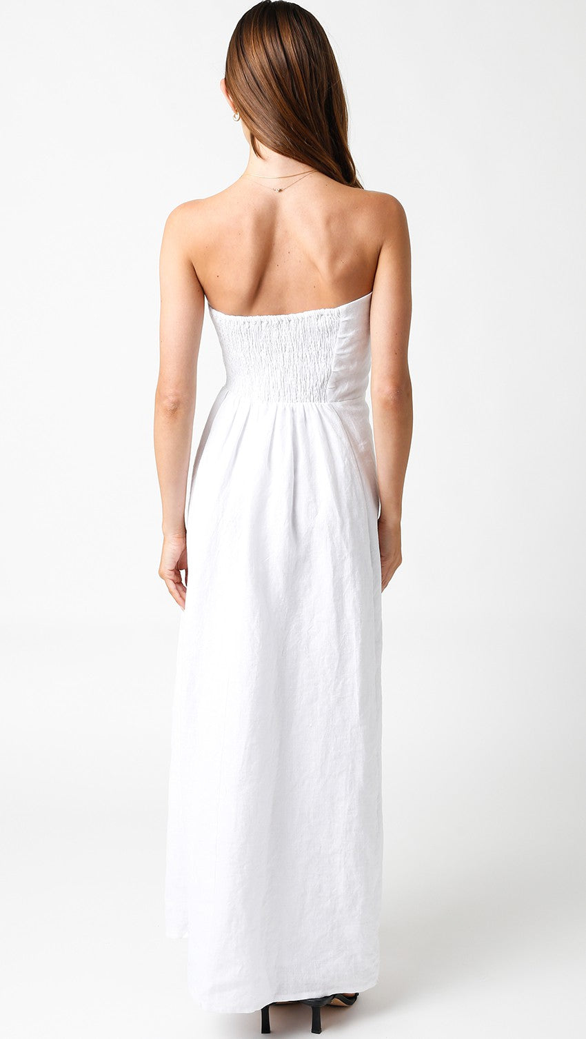 Rhea Linen Maxi Dress