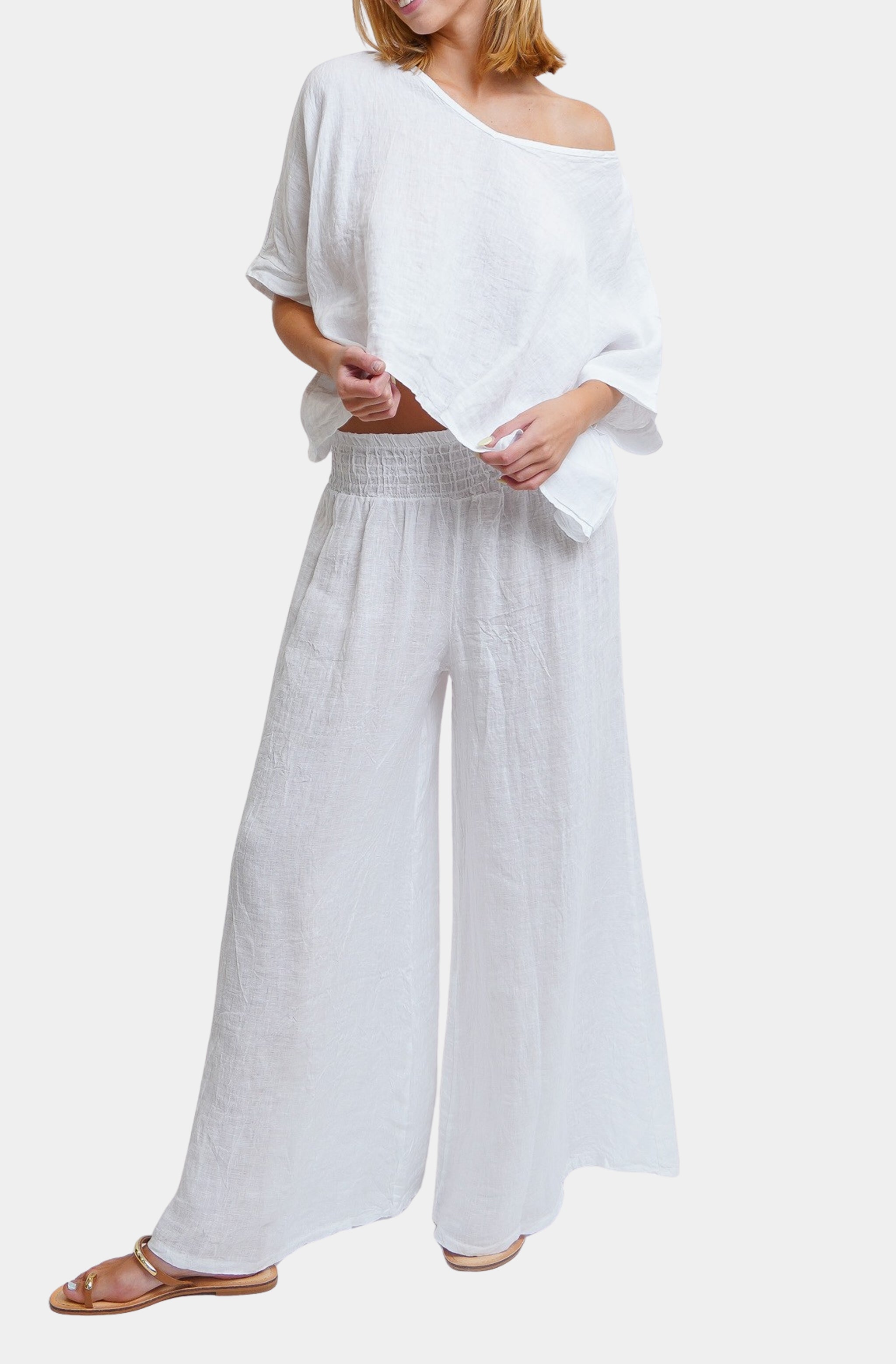 Anita Dolman Sleeve Crop Top