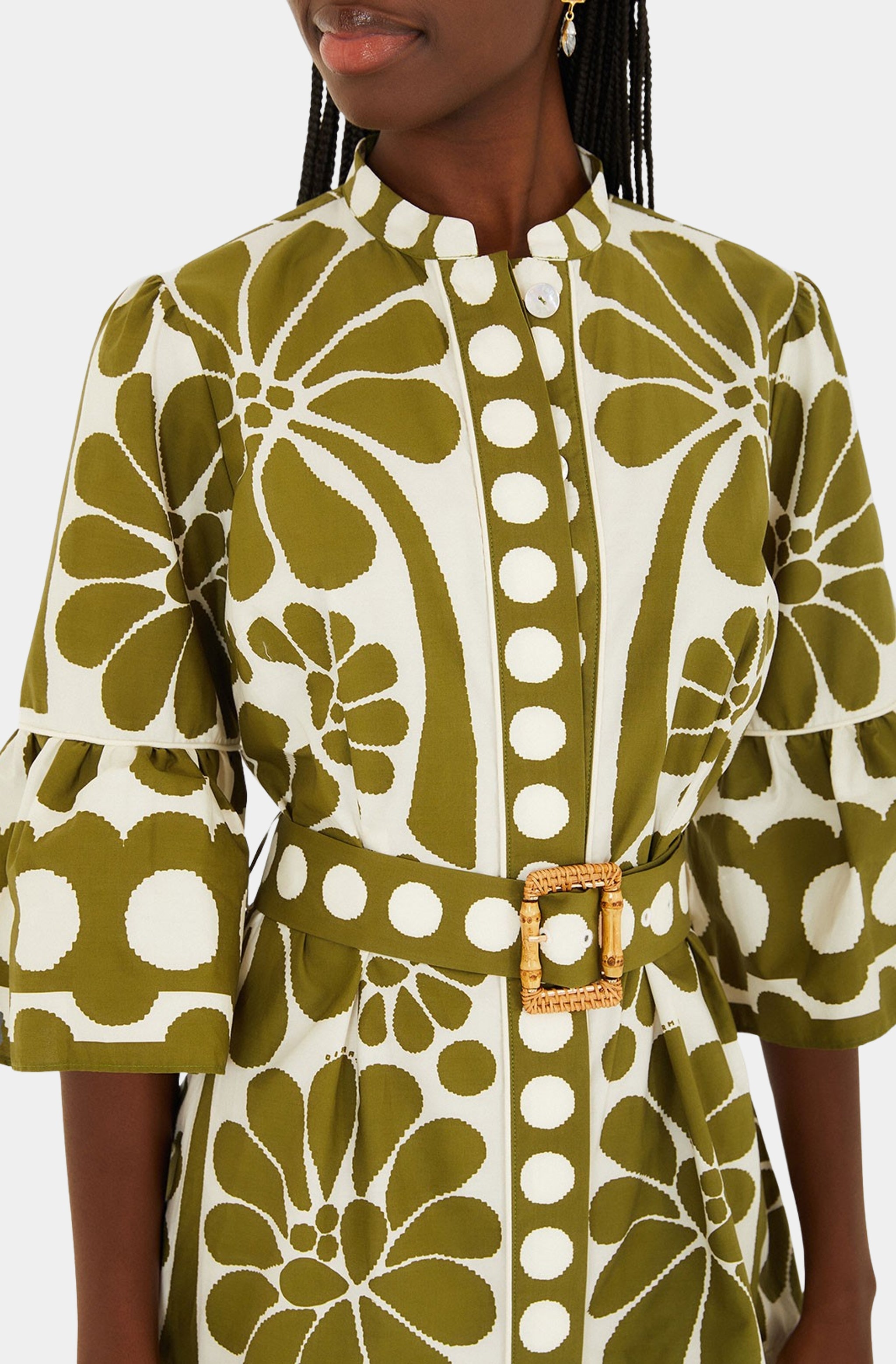 Palermo Green Mini Dress