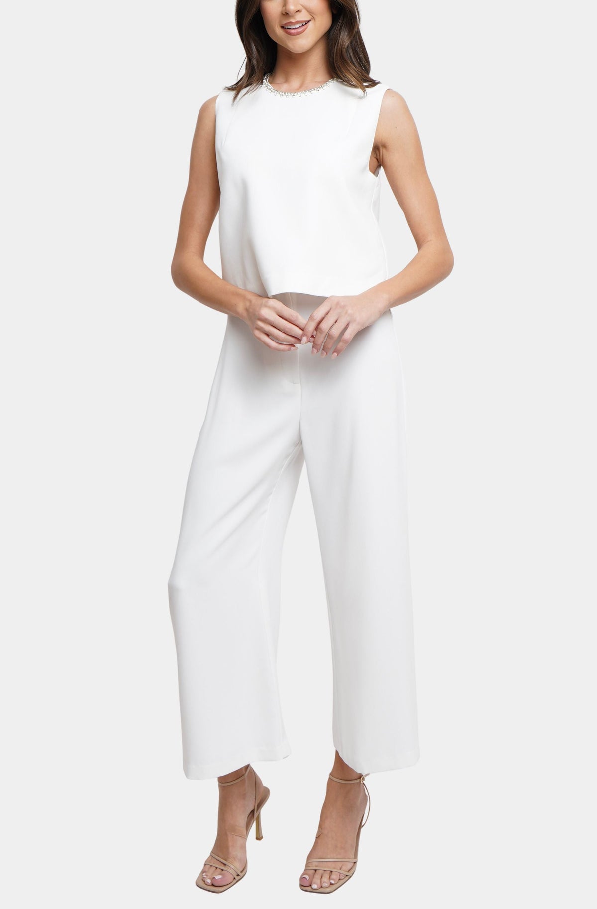 Hemline Exclusive Tompkins Cropped Pant