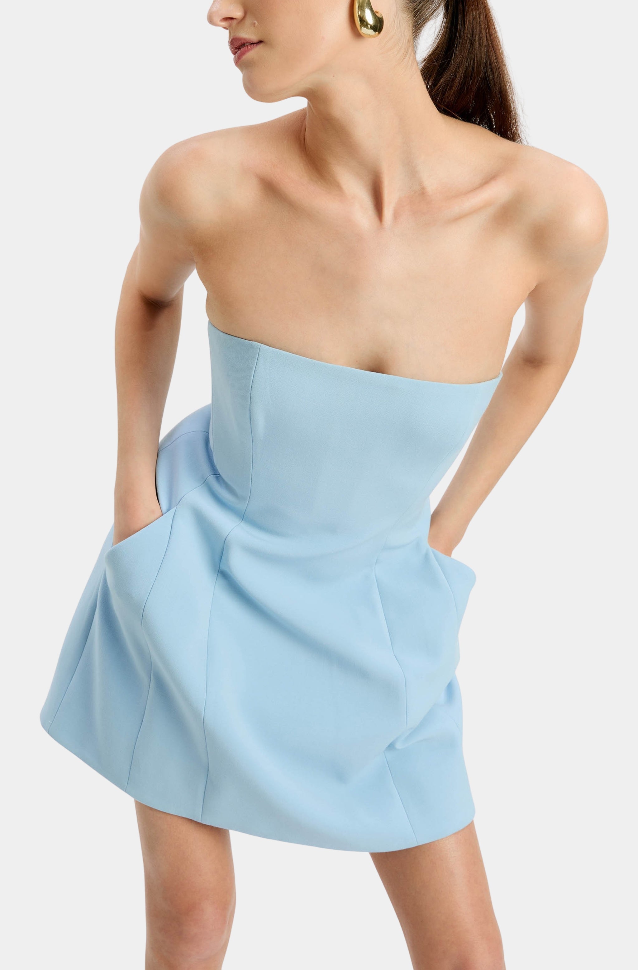 Karoline Hourglass Mini Dress