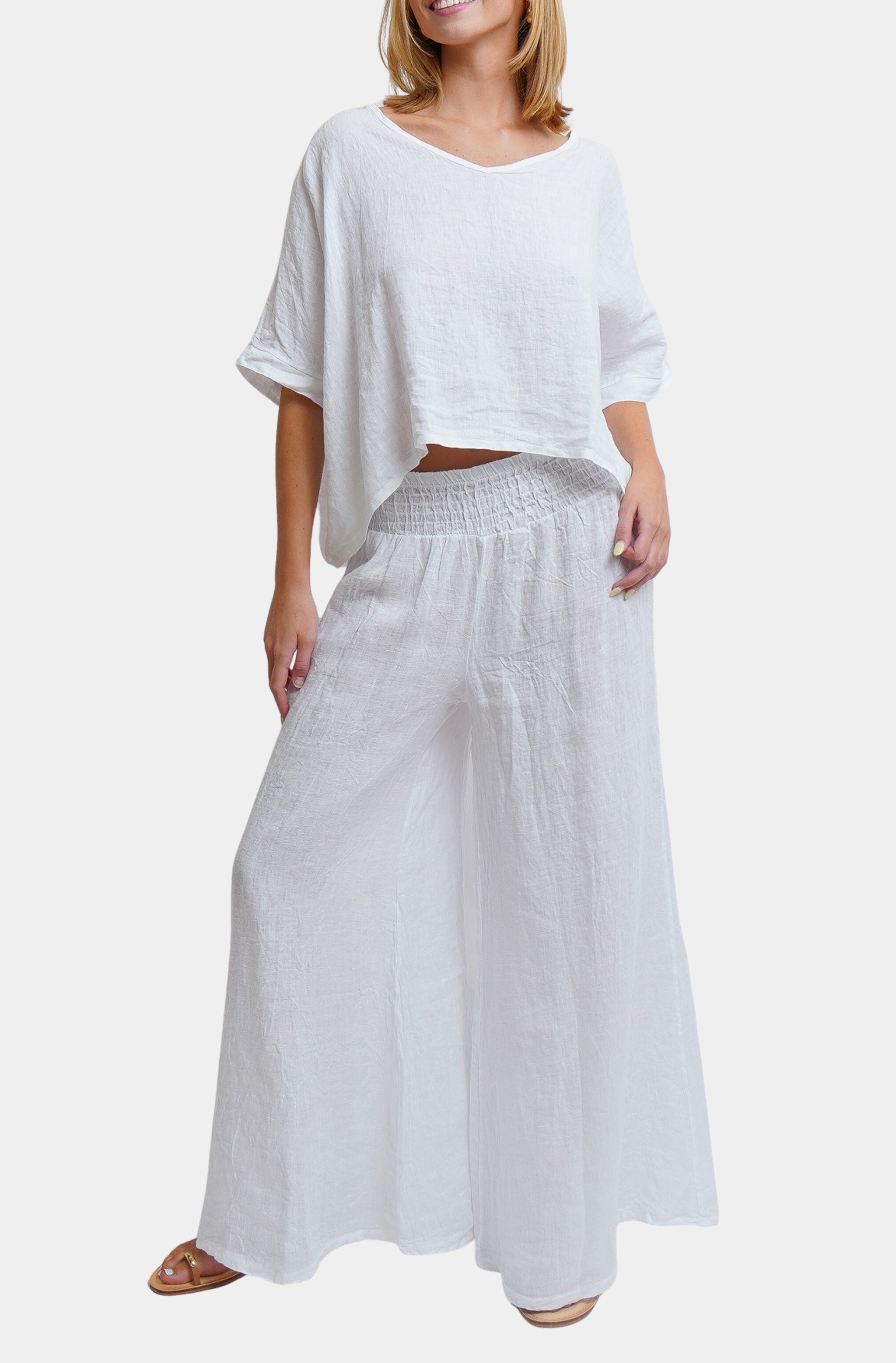 Anita Dolman Sleeve Crop Top