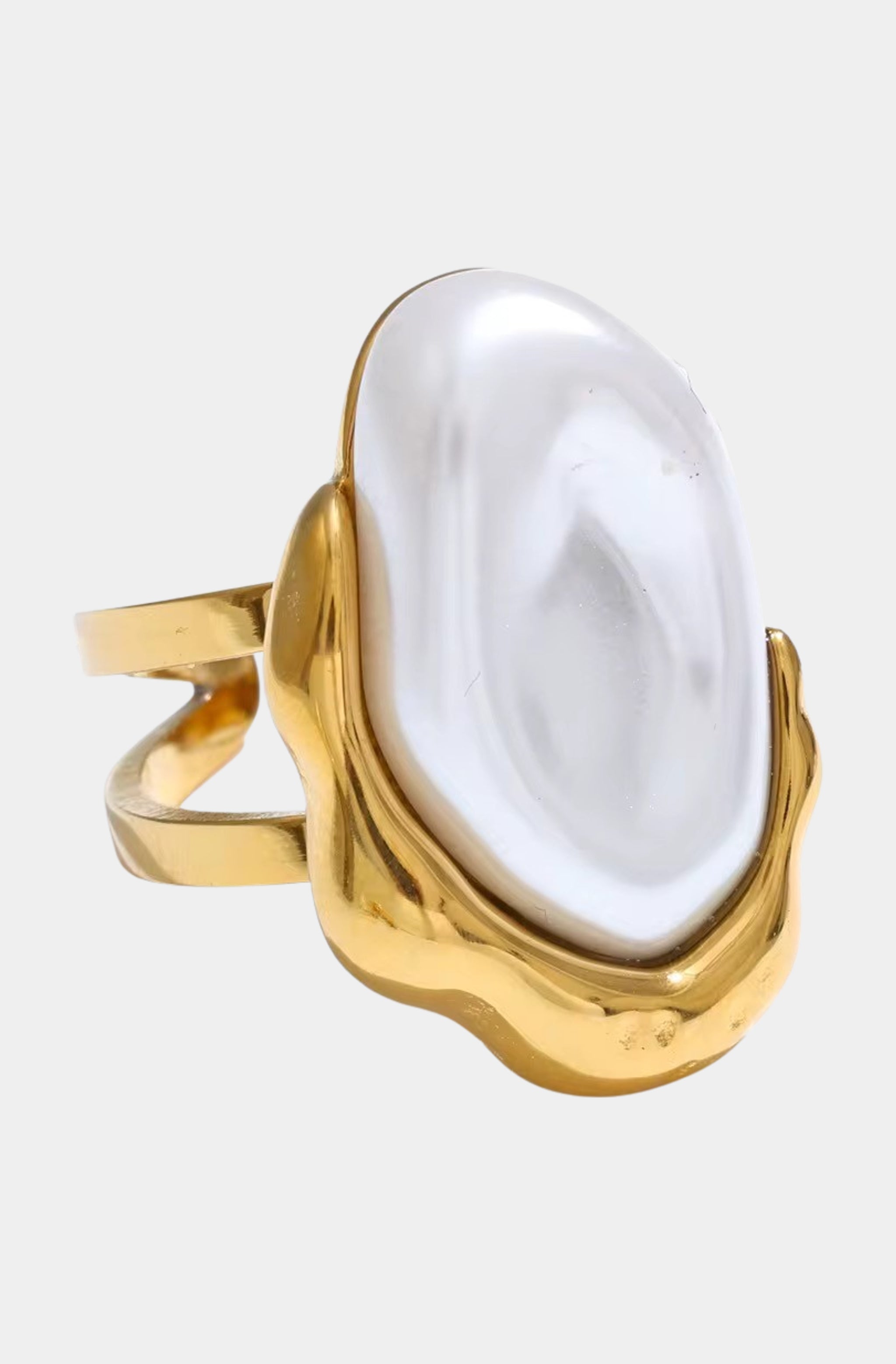 Brooke Baroque Pearl Ring – Hemline The Woodlands