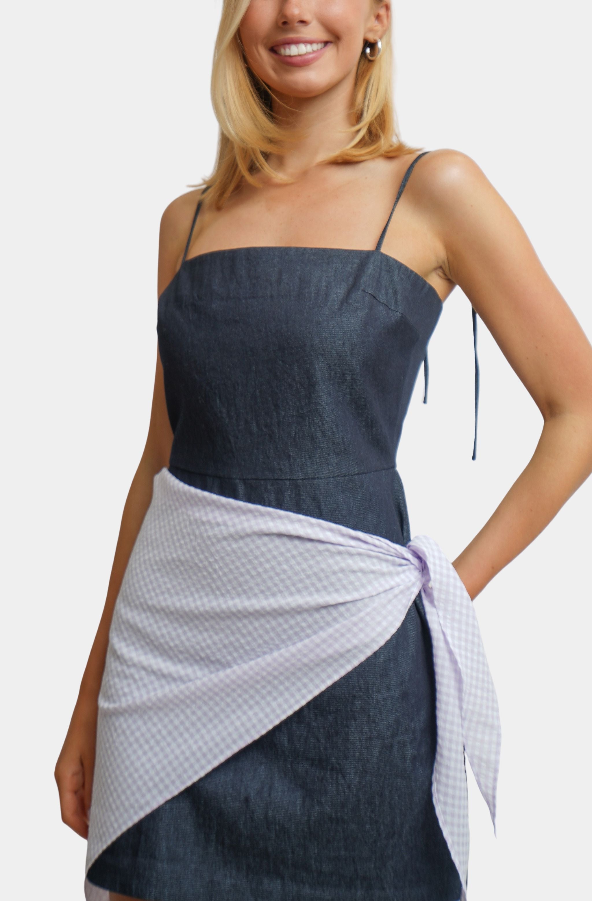 Hemline Exclusive Avani Dress with Bandana