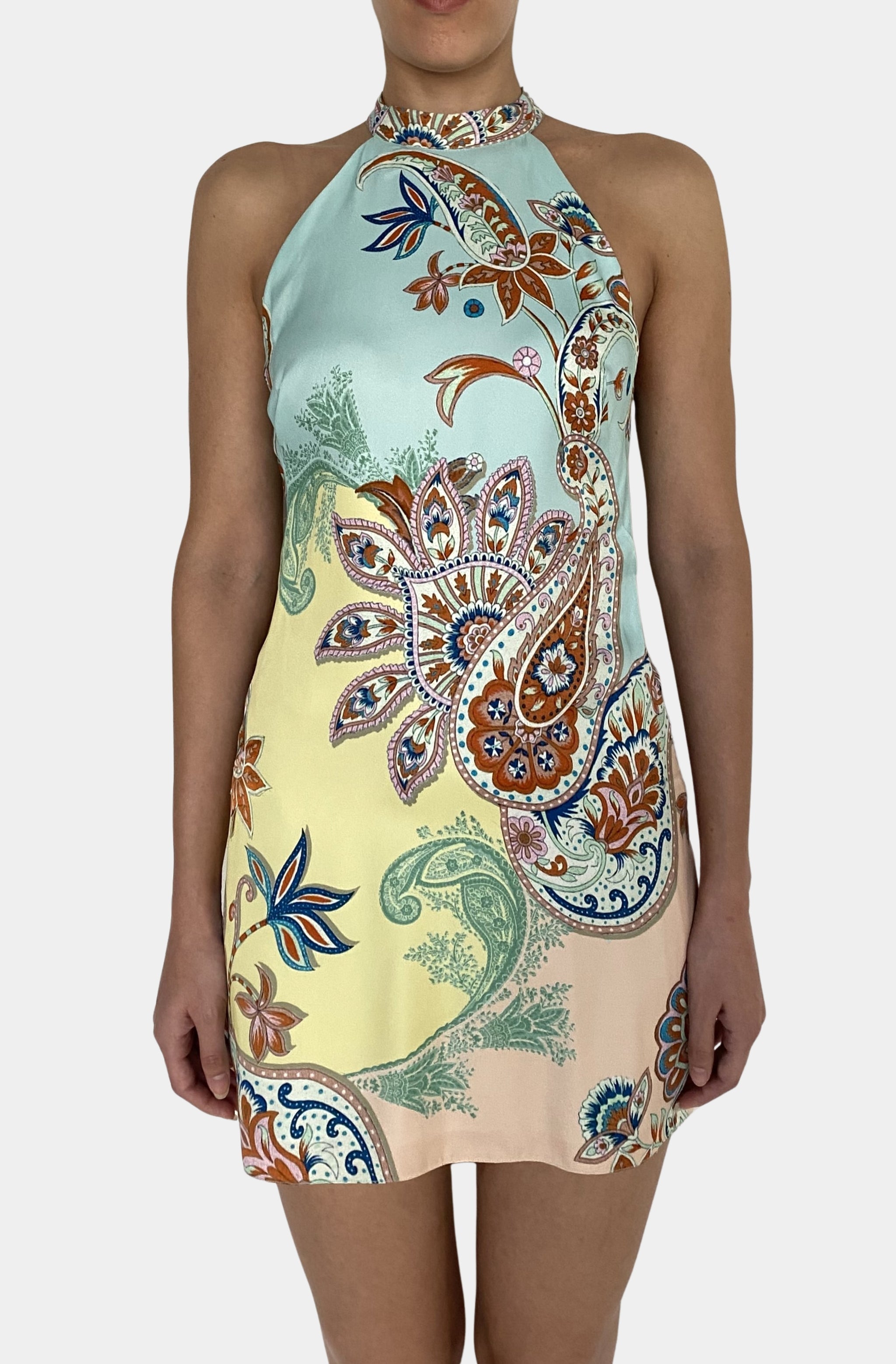 Halter Mini Dress