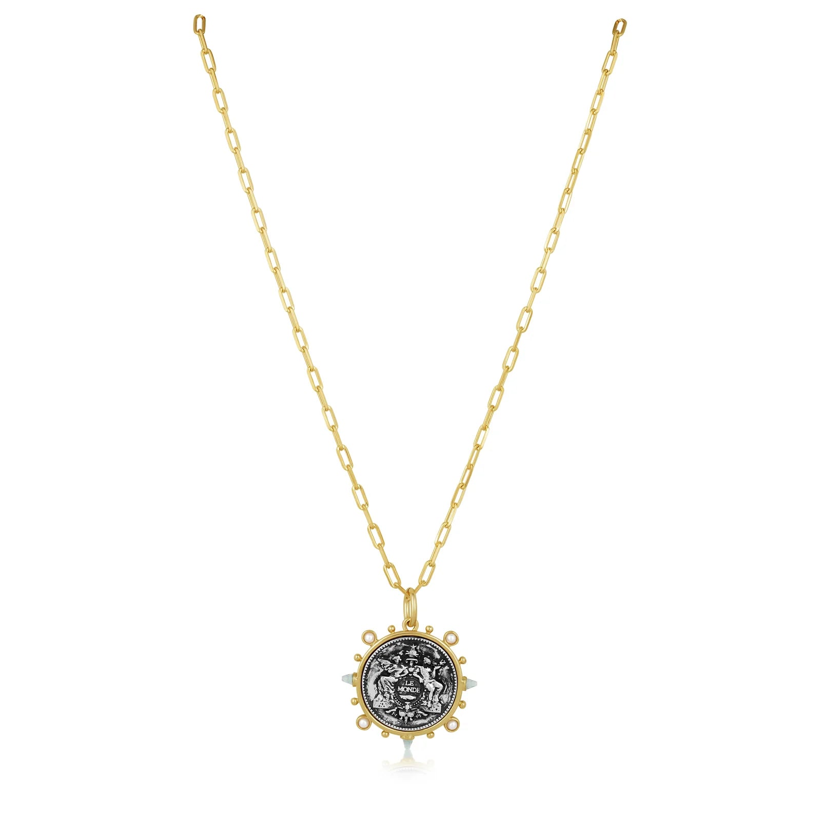 Le Monde Coin Necklace
