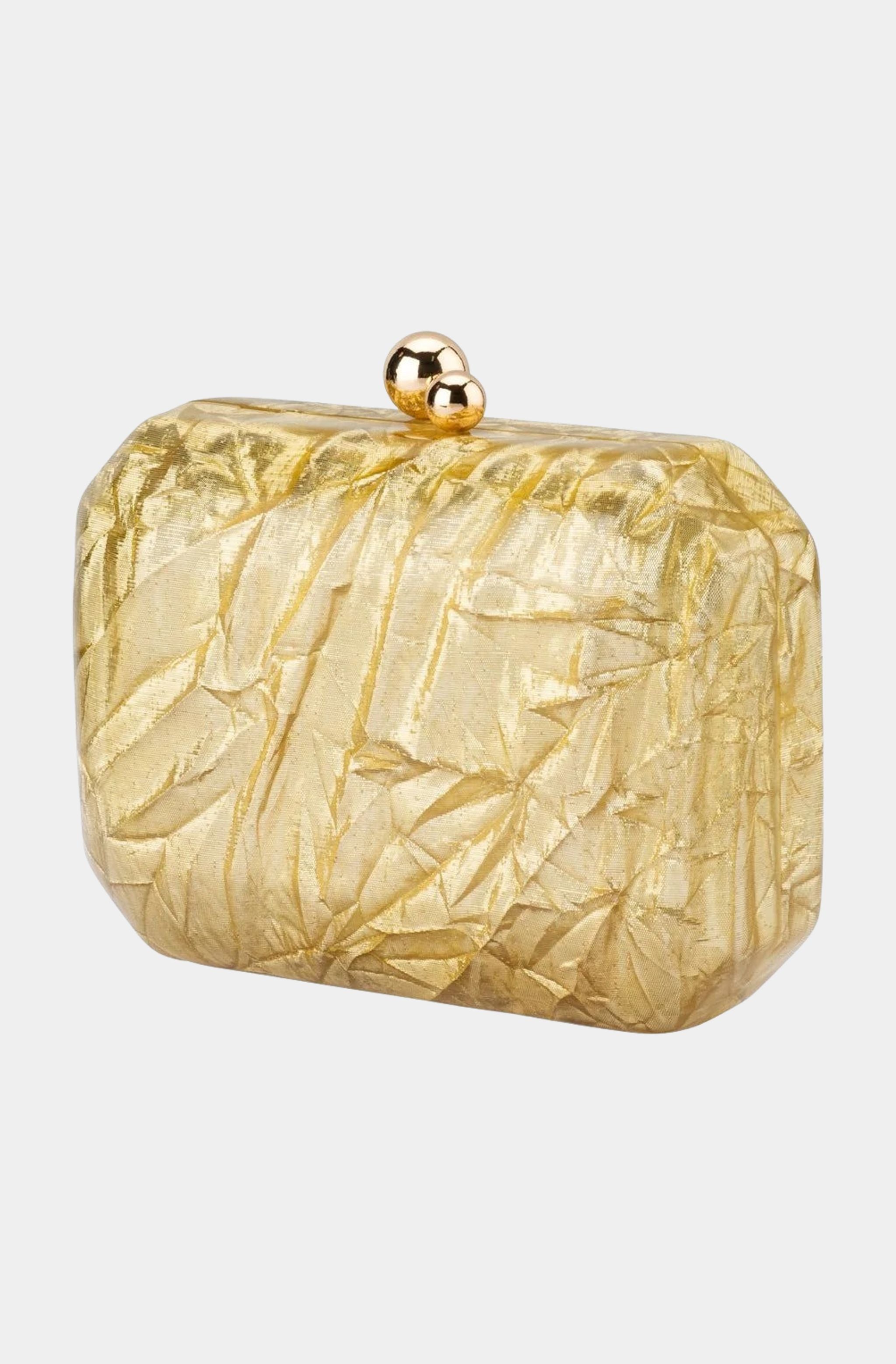 Mateo Metallic Clutch