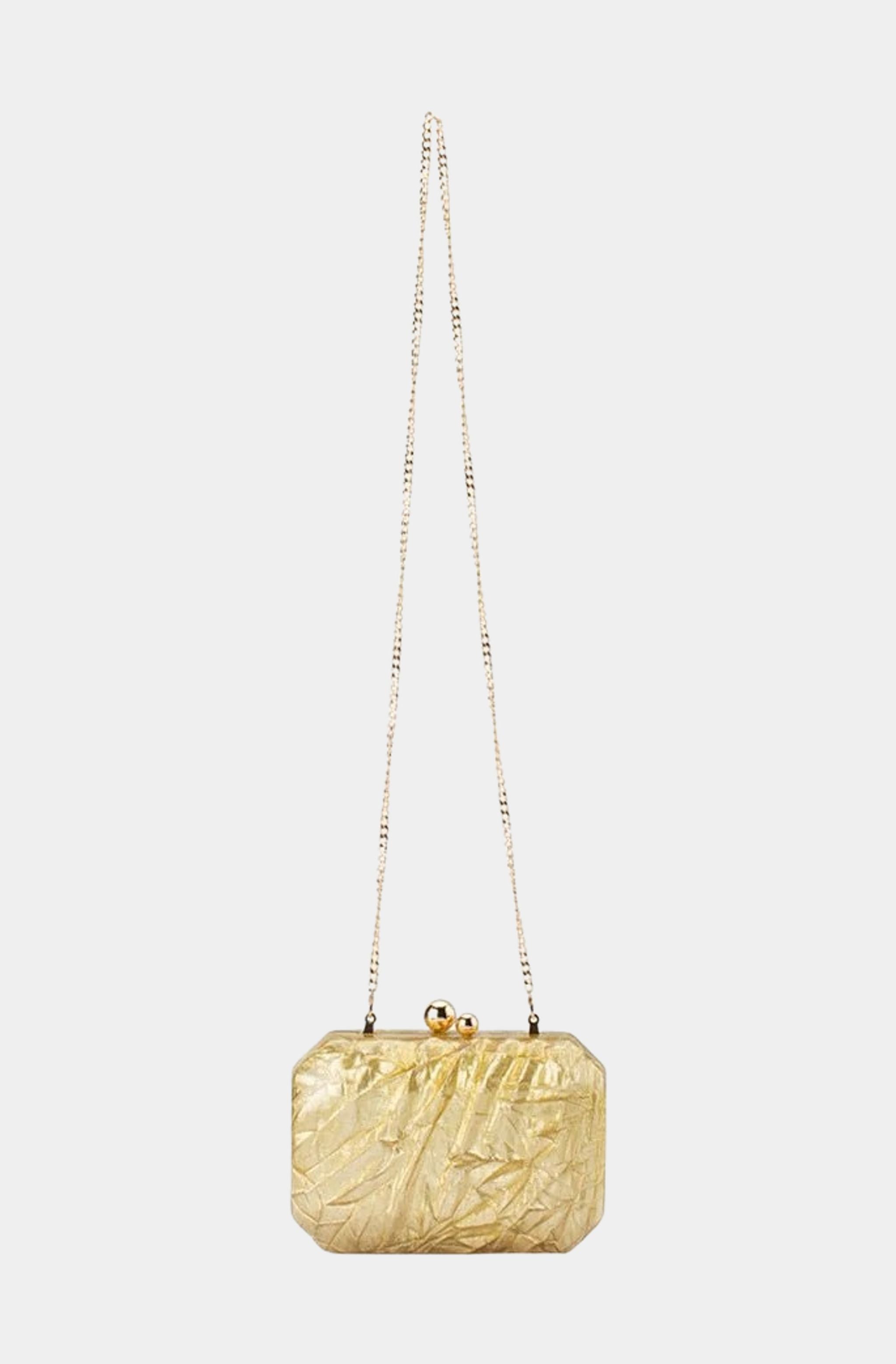 Mateo Metallic Clutch
