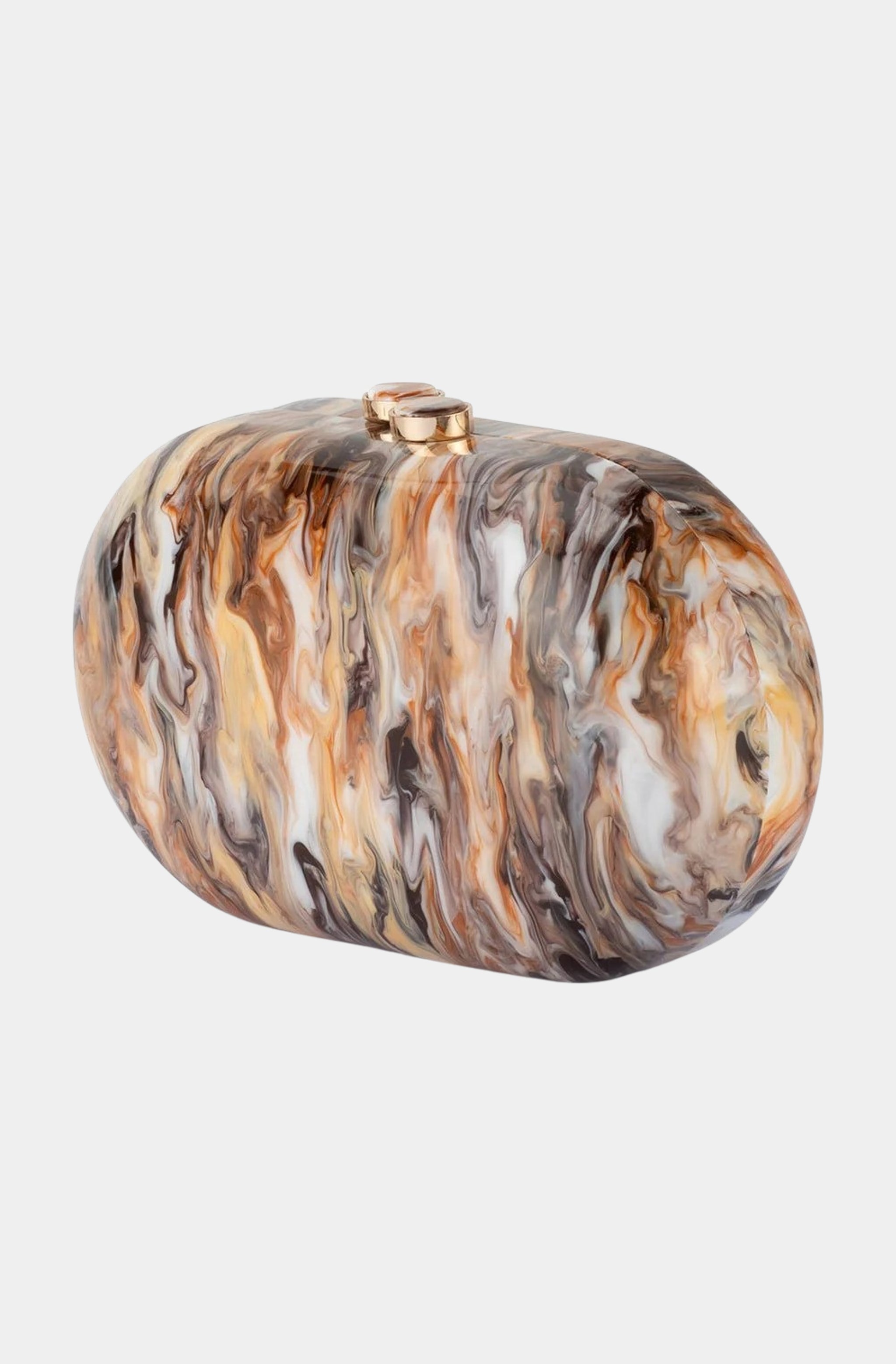 Maeve Marble Clutch