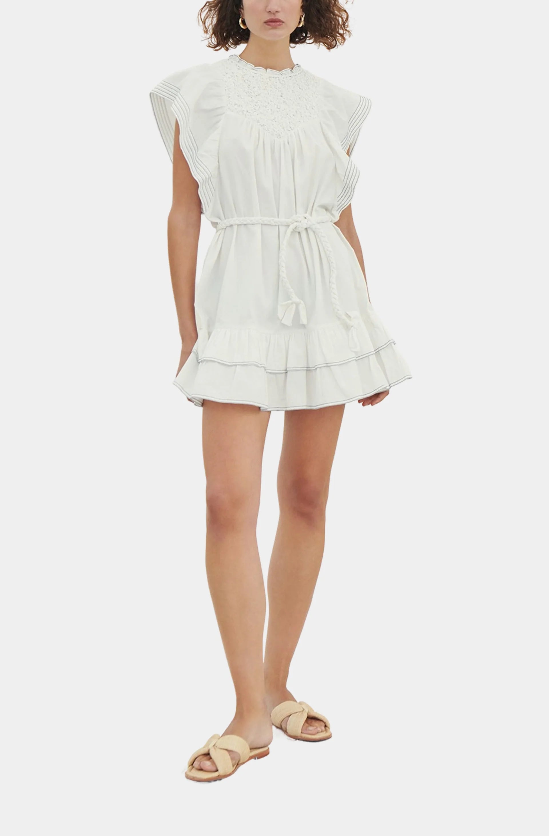Chantae White Mini Dress