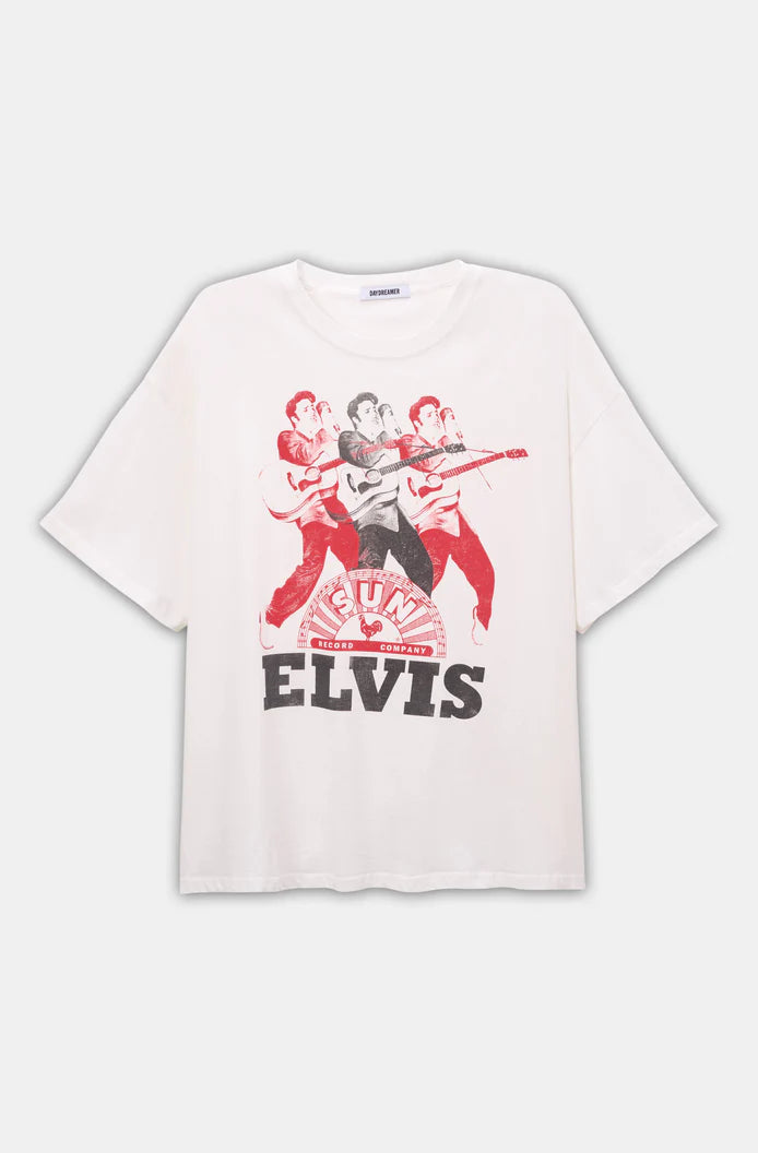 Sun Records x Elvis Repeat OS Tee