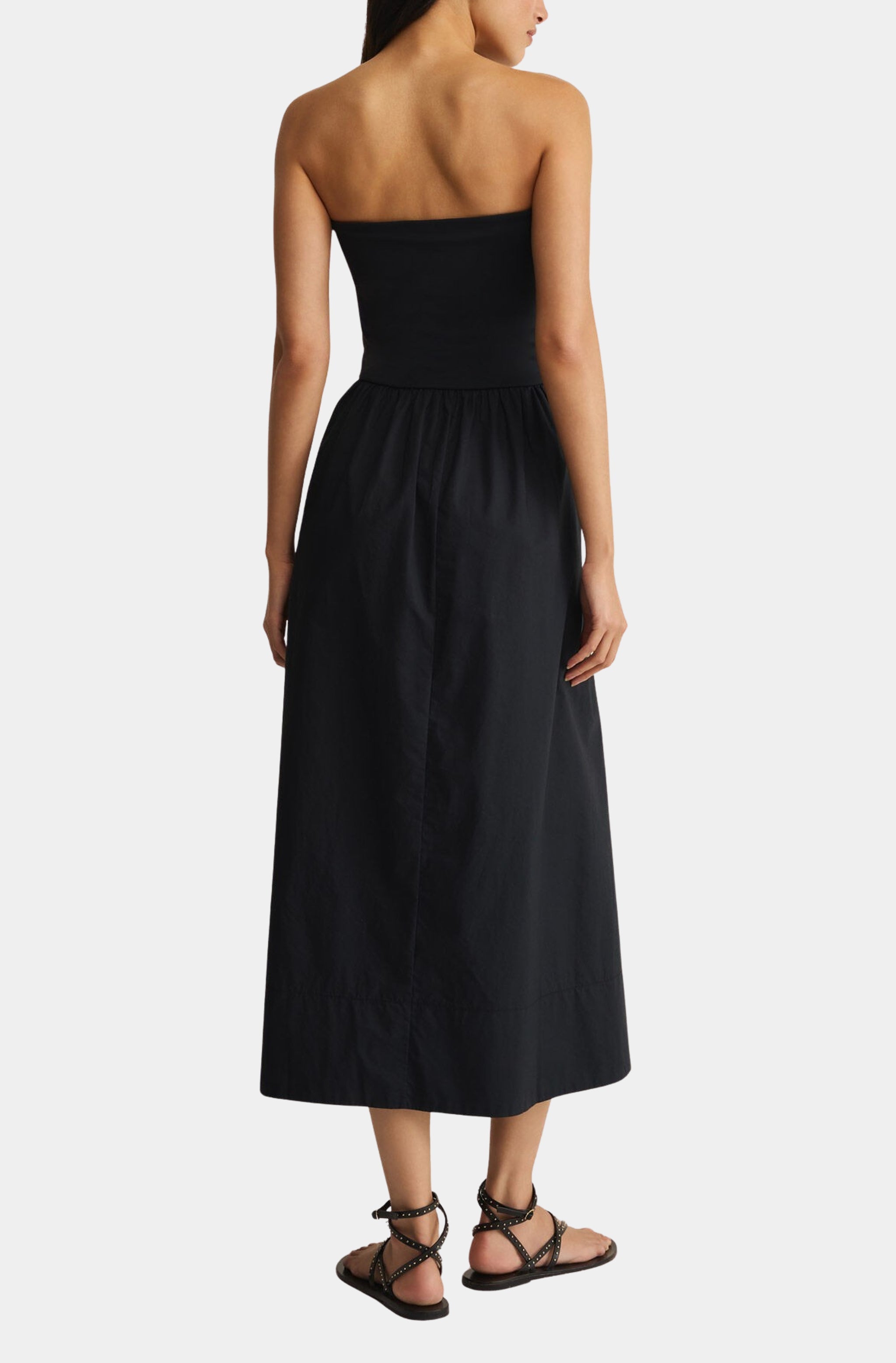 Sunsought Strapless Midi Dress