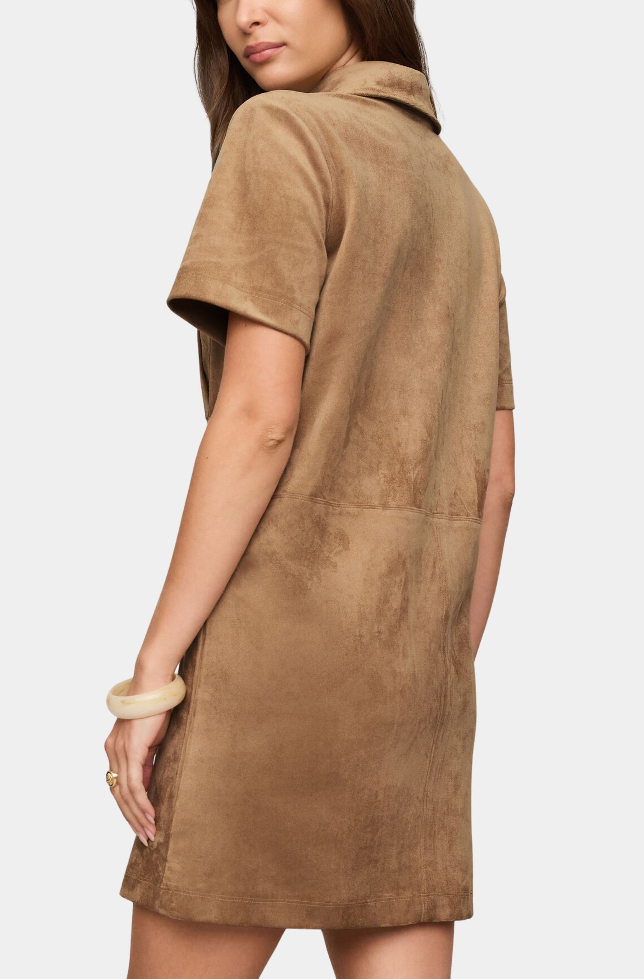 Leone Suede Mini Dress
