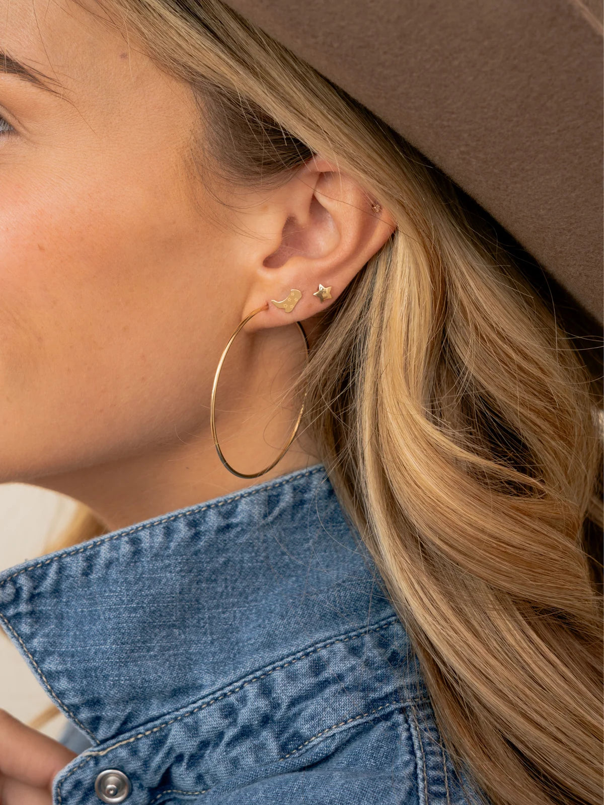 Endless Hoop Earring