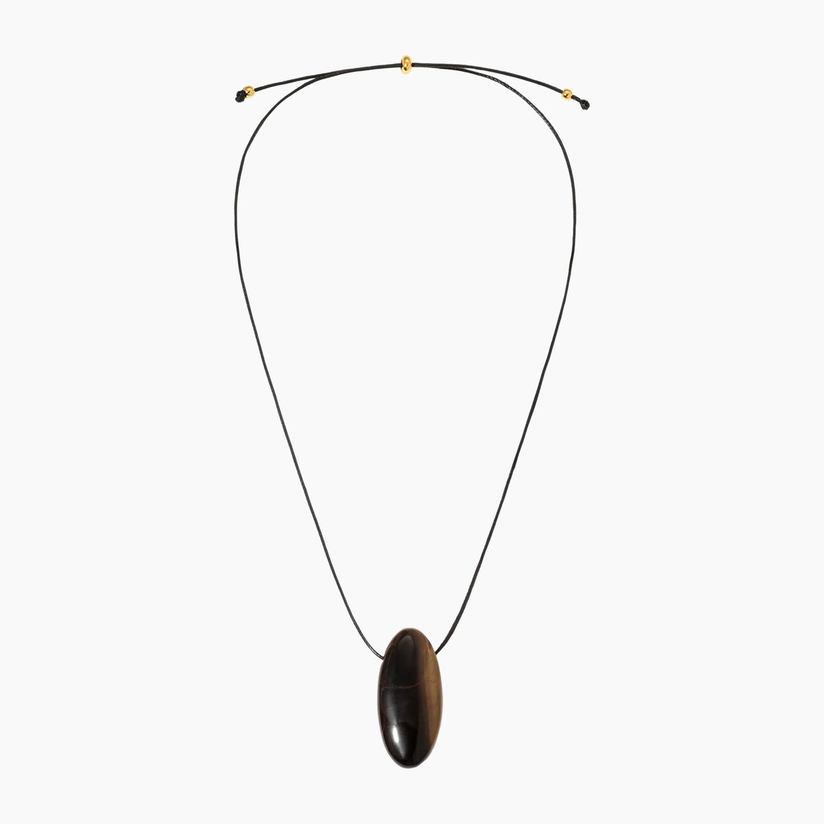 Wren Choker Tiger Eye/Black Necklace